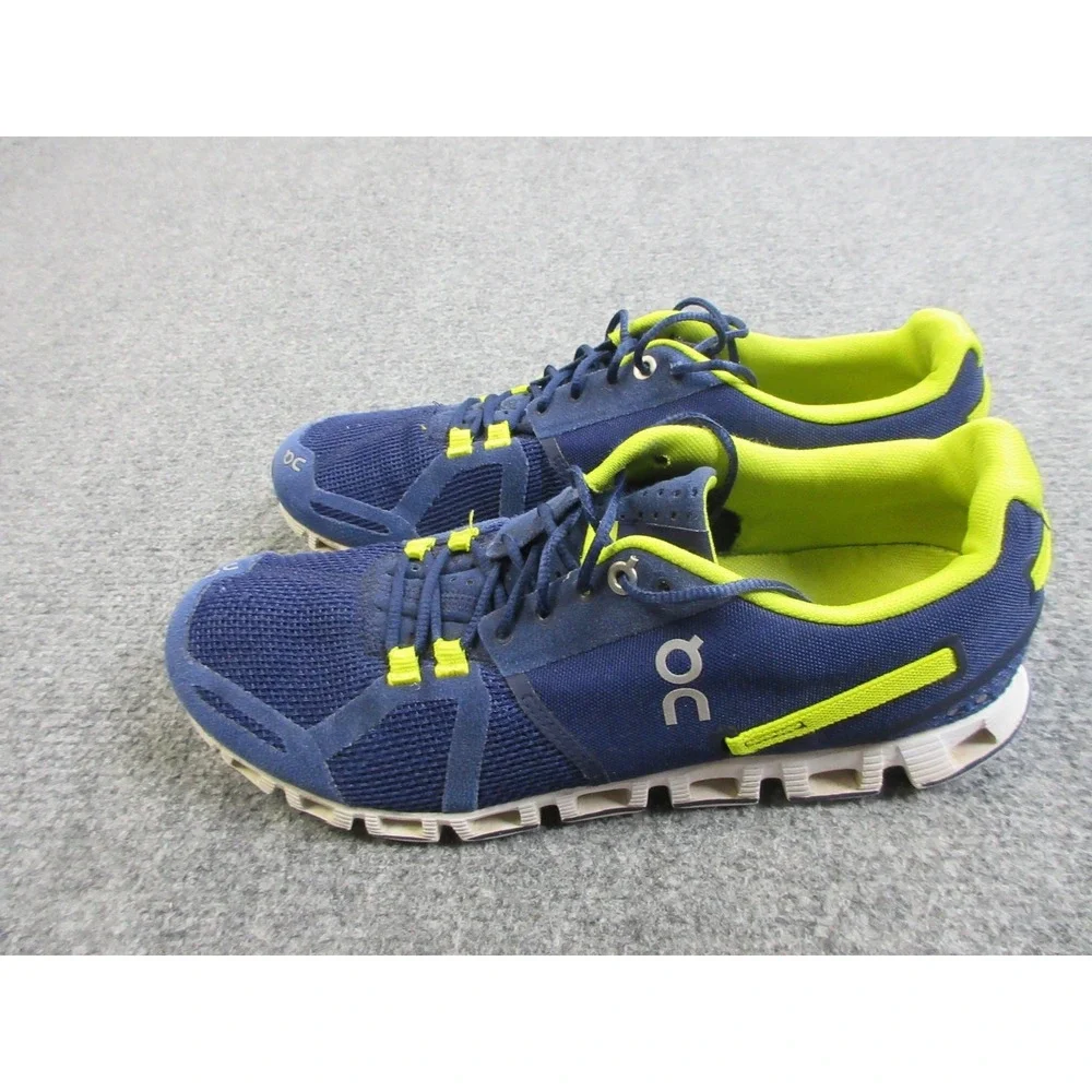 On Running Shoes Womens Size 10 Blue Mesh CloudTec Sneakers Athletic‎ Road